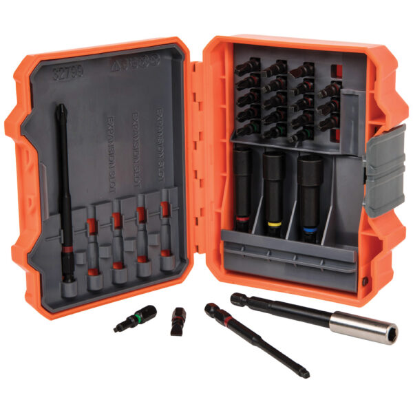 Invest in the A-32799 Klein Tools Pro Impact Power Bit Set today and experience the difference quality tools can make in your work.